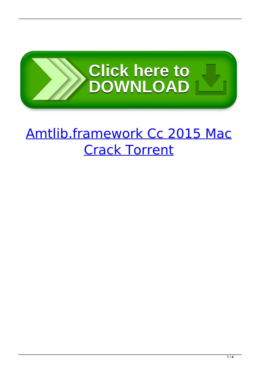 Amtlib framework cc 2015 mac download windows 10